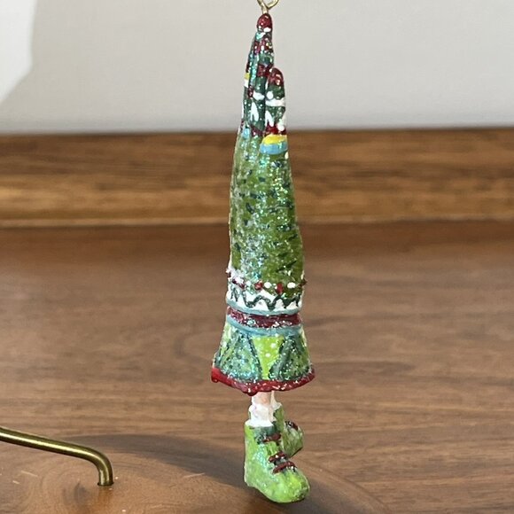 Department 56 Krinkles Patience Brewster Mini Fashion Ornament Green Glove 36613 - Picture 8 of 9